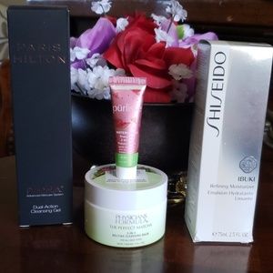 Shiseido, Purlisse, Physicians Formula, Paris Hilt